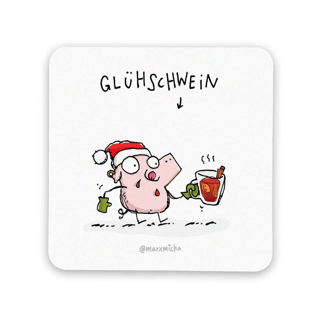Untersetzer Glühschwein