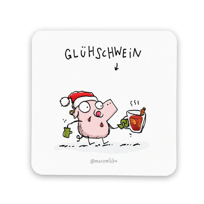 Untersetzer Glühschwein