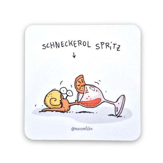 Untersetzer Schneckerol Spritz