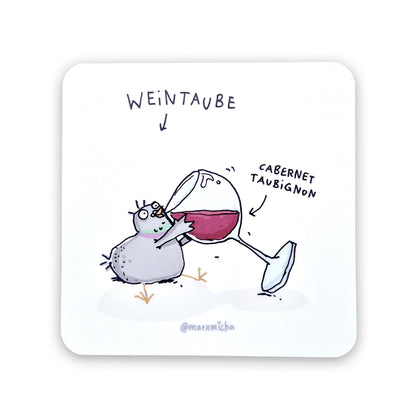 Untersetzer Weintaube