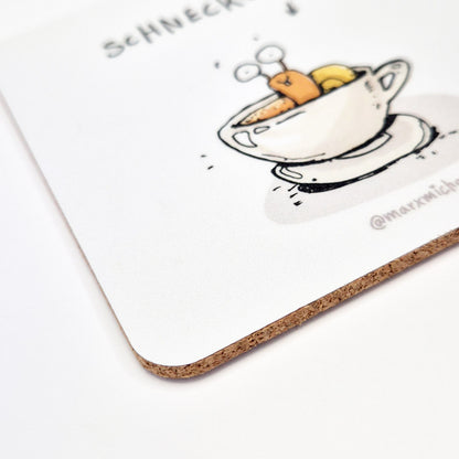 Untersetzer Set Kaffee-Schnecken, 3 Stück