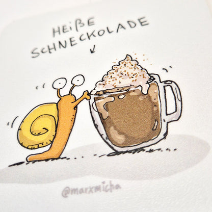 Untersetzer Set Kaffee-Schnecken, 3 Stück