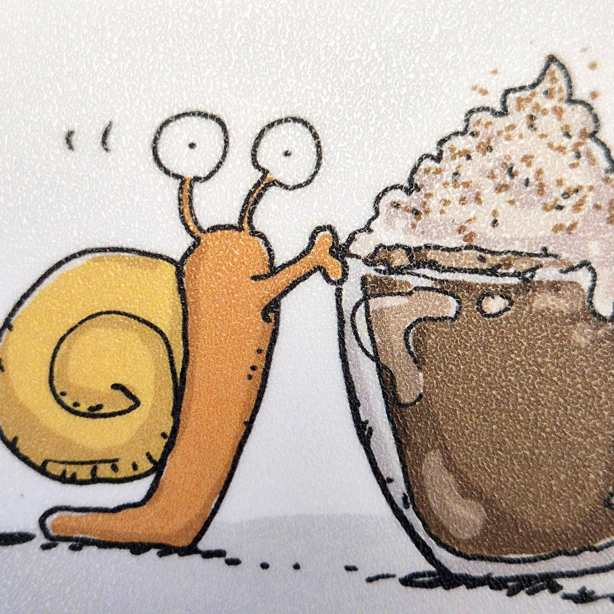 Untersetzer Set Kaffee-Schnecken, 3 Stück