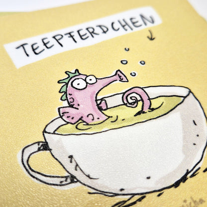 Untersetzer Set Tee-Tiere, 3 Stück