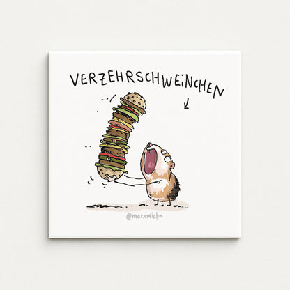 Meerschweinchen Kühlschrankmagnete-Set, 5 Stück